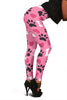 Pattern Print Paw Print Pattern Women Leggings-grizzshop