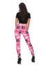 Pattern Print Paw Print Pattern Women Leggings-grizzshop