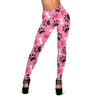 Pattern Print Paw Print Pattern Women Leggings-grizzshop