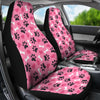 Pattern Print Paw Universal Fit Car Seat Cover-grizzshop
