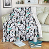 Pattern Print Penguin Blanket-grizzshop