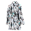 Load image into Gallery viewer, Pattern Print Penguin Pattern Print Women Long Robe-grizzshop