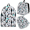 Pattern Print Penguin Premium Backpack-grizzshop