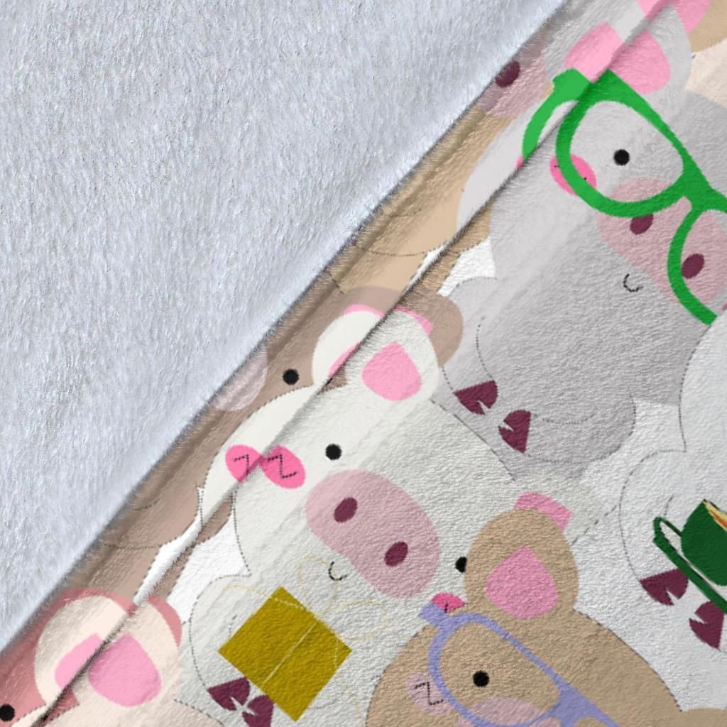 Pattern Print Pig Blanket-grizzshop