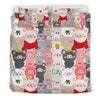 Pattern Print Pig Duvet Cover Bedding Set-grizzshop