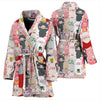 Load image into Gallery viewer, Pattern Print Pig Pattern Print Women Long Robe-grizzshop