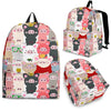 Pattern Print Pig Premium Backpack-grizzshop