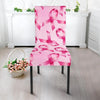 Pattern Print Pink Ribbon Breast Cancer Awareness Chair Cover-grizzshop