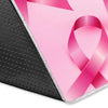 Pattern Print Pink Ribbon Breast Cancer Awareness Floor Mat-grizzshop