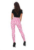 Pattern Print Pink Ribbon Breast Cancer Awareness Women Leggings-grizzshop