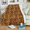 Pattern Print Pizza Blanket-grizzshop