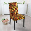 Pattern Print Pizza Chair Cover-grizzshop