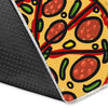 Pattern Print Pizza Floor Mat-grizzshop