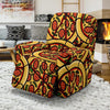 Pattern Print Pizza Recliner Cover-grizzshop