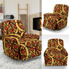 Pattern Print Pizza Recliner Cover-grizzshop