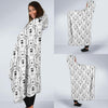 Pattern Print Polar Bear Hooded Blanket-grizzshop