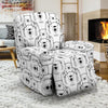 Pattern Print Polar Bear Recliner Cover-grizzshop