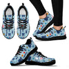 Pattern Print Police Sneaker Shoes For Men Women-grizzshop