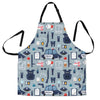 Pattern Print Police Women's Apron-grizzshop