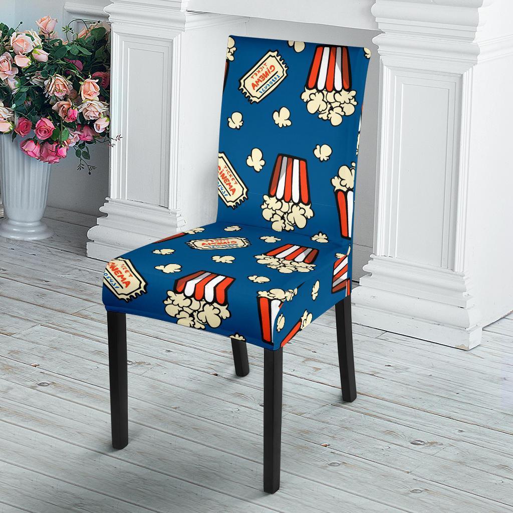 Pattern Print Popcorn Chair Cover-grizzshop