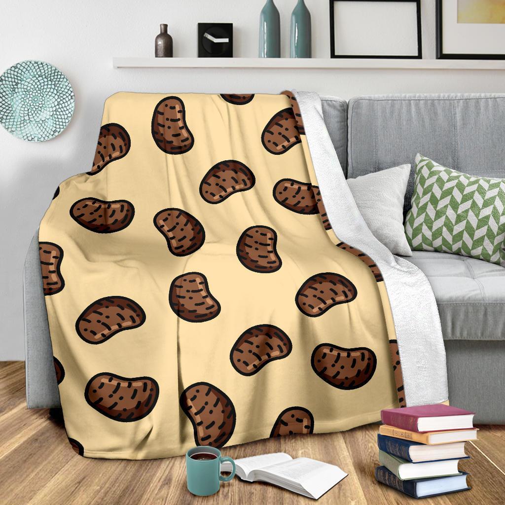 Pattern Print Potato Blanket-grizzshop