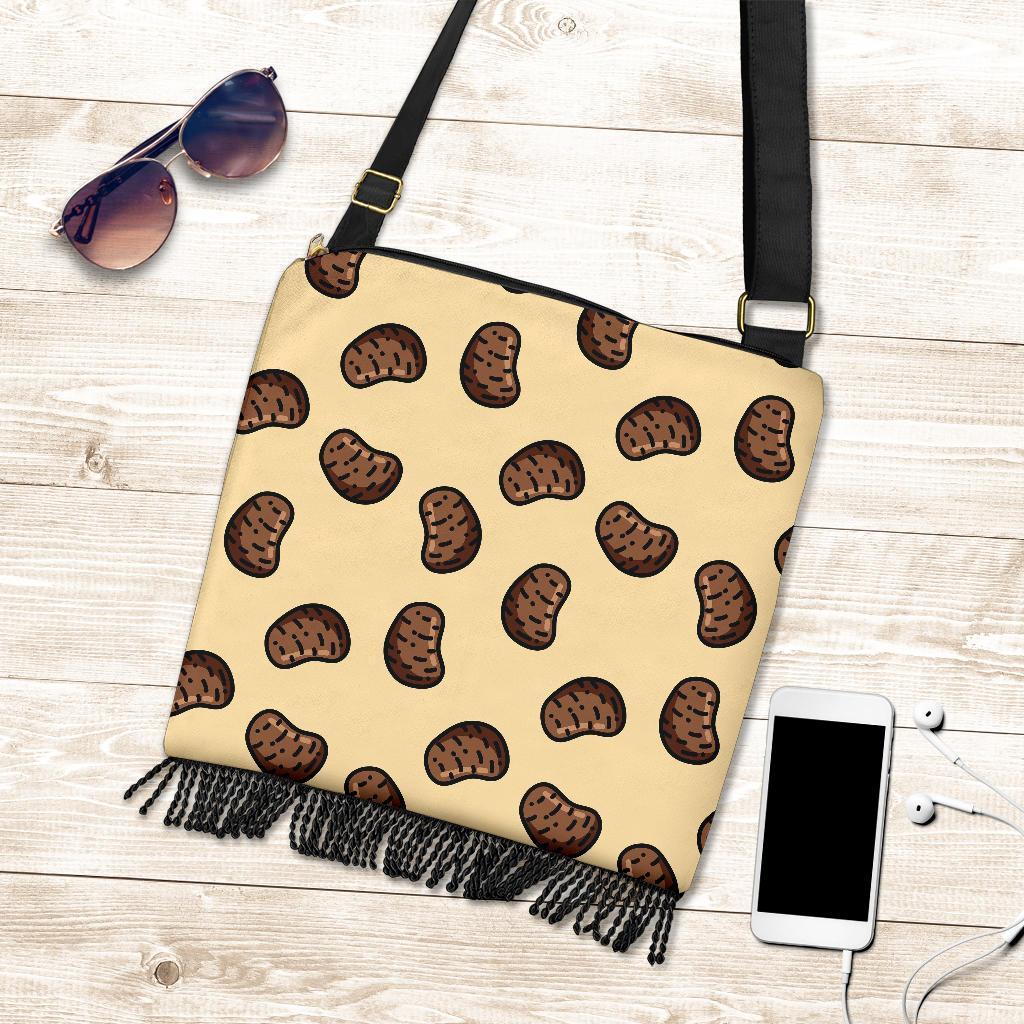 Pattern Print Potato Crossbody bags-grizzshop