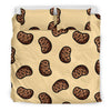 Pattern Print Potato Duvet Cover Bedding Set-grizzshop