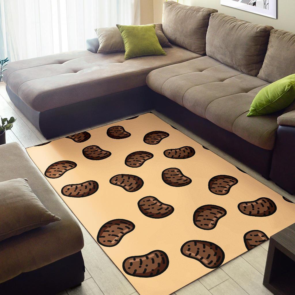 Pattern Print Potato Floor Mat-grizzshop