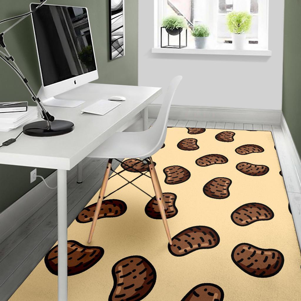Pattern Print Potato Floor Mat-grizzshop