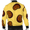 Pattern Print Potato Men's Bomber Jacket-grizzshop