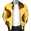 Pattern Print Potato Men's Bomber Jacket-grizzshop