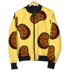 Pattern Print Potato Men's Bomber Jacket-grizzshop