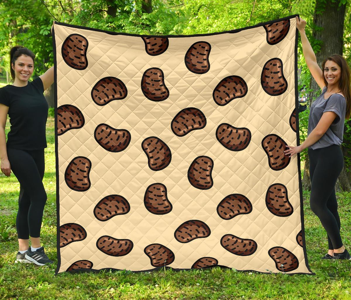 Pattern Print Potato Quilt-grizzshop