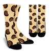 Pattern Print Potato Unisex Crew Socks-grizzshop