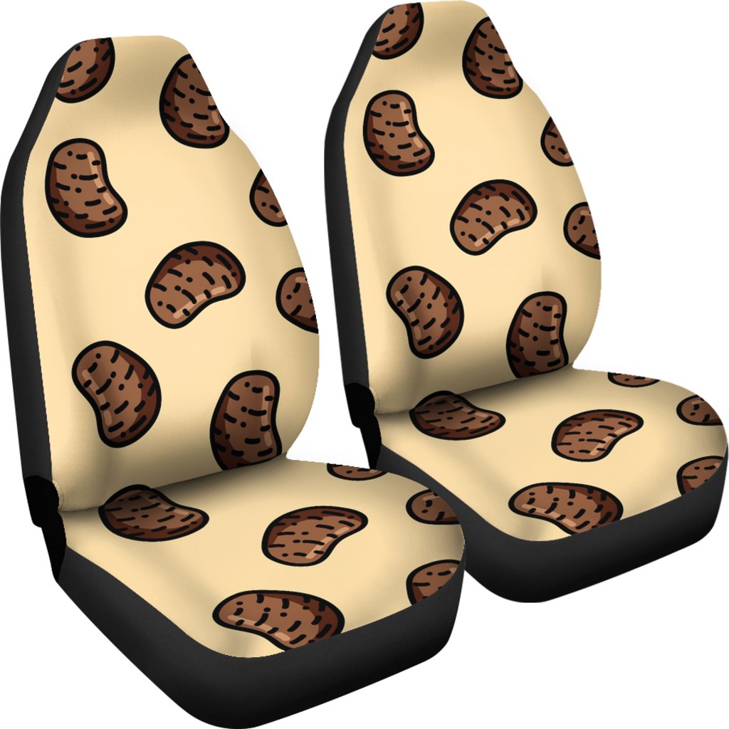 Pattern Print Potato Universal Fit Car Seat Covers-grizzshop