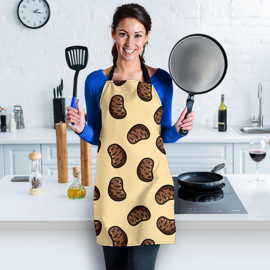 Pattern Print Potato Women's Apron-grizzshop