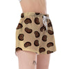 Pattern Print Potato Women's Shorts-grizzshop