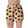 Pattern Print Potato Women's Shorts-grizzshop