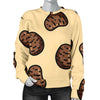 Pattern Print Potato Women's Sweatshirt-grizzshop