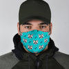 Pattern Print Raccoon Face Mask-grizzshop