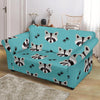 Pattern Print Raccoon Loveseat Cover-grizzshop