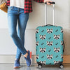 Pattern Print Raccoon Luggage Cover Protector-grizzshop