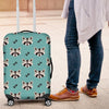 Pattern Print Raccoon Luggage Cover Protector-grizzshop