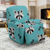 Pattern Print Raccoon Recliner Cover-grizzshop