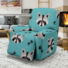 Pattern Print Raccoon Recliner Cover-grizzshop