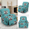 Pattern Print Raccoon Recliner Cover-grizzshop