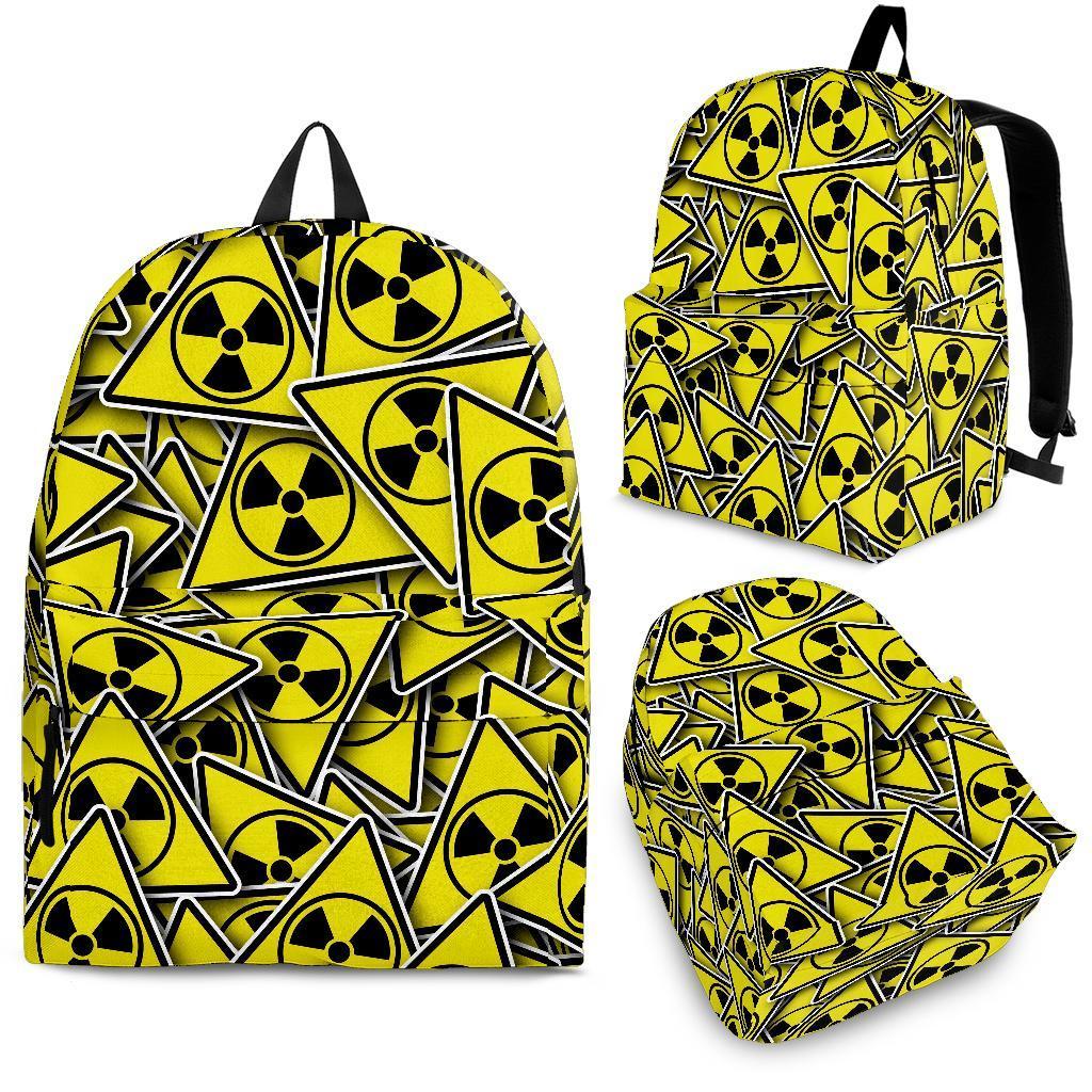 Pattern Print Radiation Backpack-grizzshop