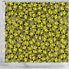 Pattern Print Radiation Bathroom Shower Curtain-grizzshop