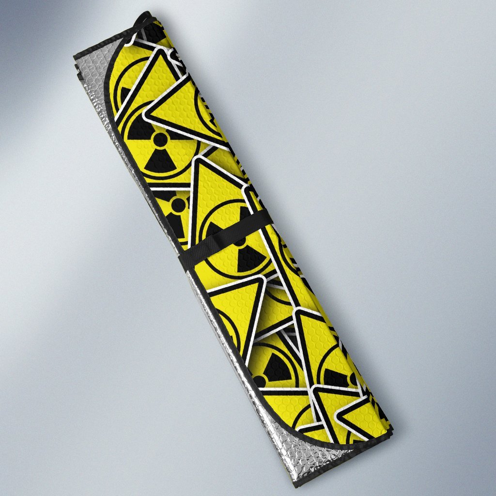 Pattern Print Radiation Car Sun Shade-grizzshop