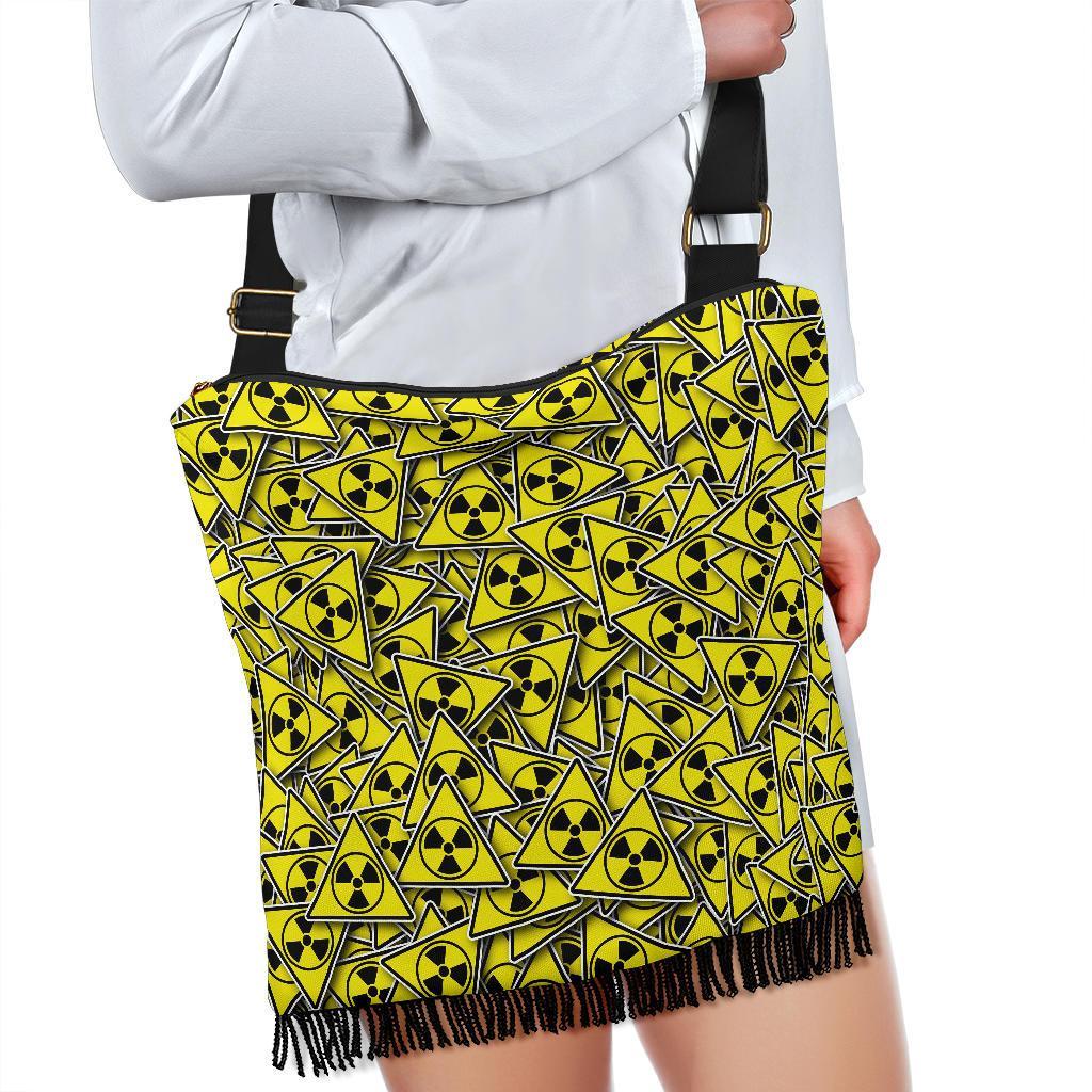 Pattern Print Radiation Crossbody bags-grizzshop